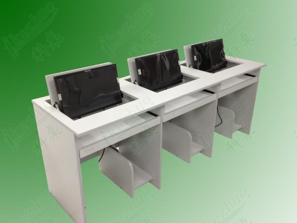 翻轉(zhuǎn)電腦桌，學(xué)校電腦桌，學(xué)生電腦桌
